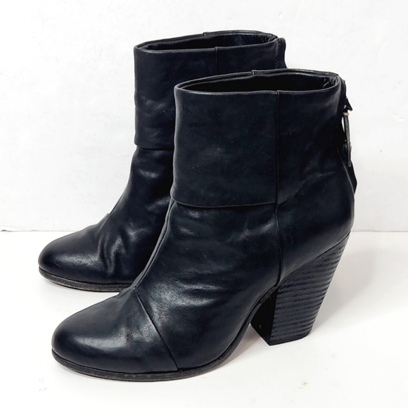 Rag & bone Classic Newbury  Leather boots - Picture 2 of 10